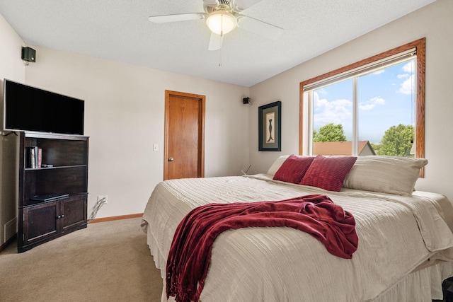7734 Lancaster Ave NE, Otsego, MN 55301 - bedroom with light colored carpet and a ceiling fan