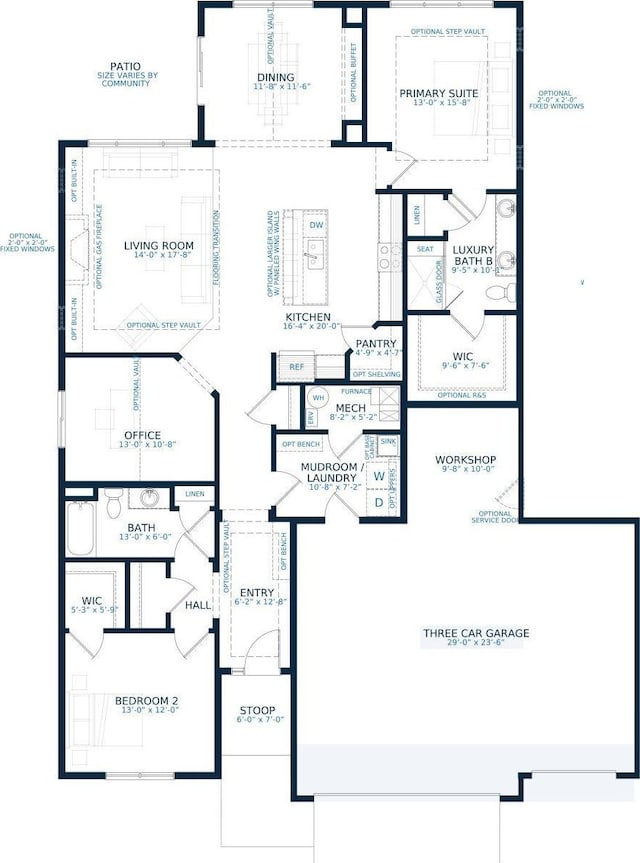 464 Whitewater Ct, Delano, MN 55328 - room layout