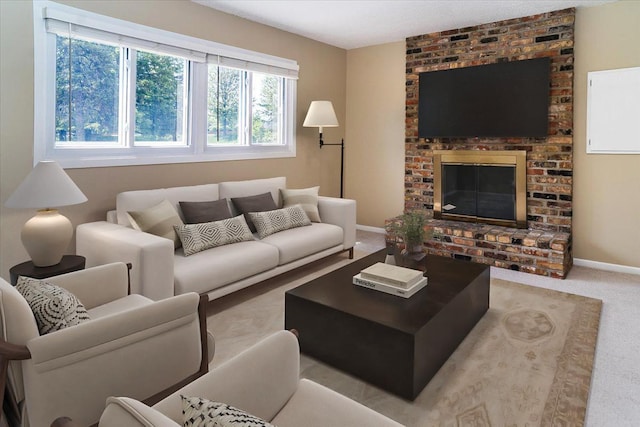 10326 Balsam Ln, Eden Prairie, MN 55347 - carpeted living area with baseboards