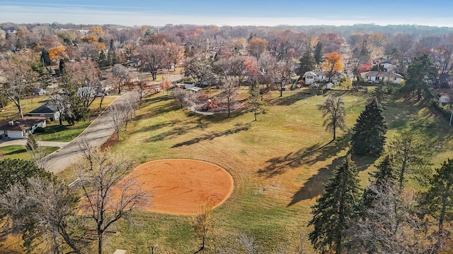 2970 Western Ave N, Roseville, MN 55113 - aerial view of property and surrounding area featuring nearby suburban area