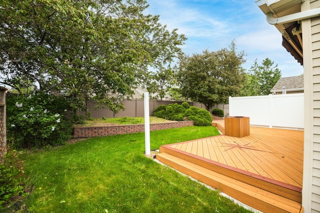 1930 Westridge Cir, Stillwater, MN 55082 - view of yard with a deck