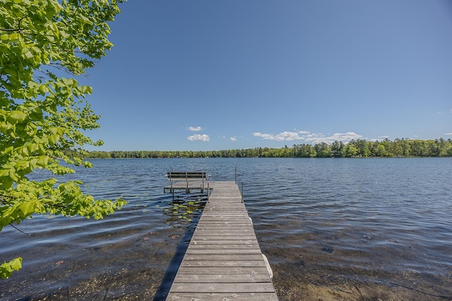 224 Norman Point Rd NW, Longville, MN 56655 - dock with a water view