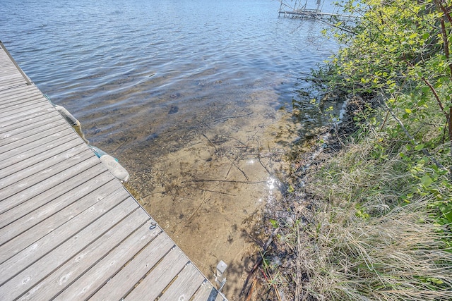 224 Norman Point Rd NW, Longville, MN 56655 - dock featuring a water view