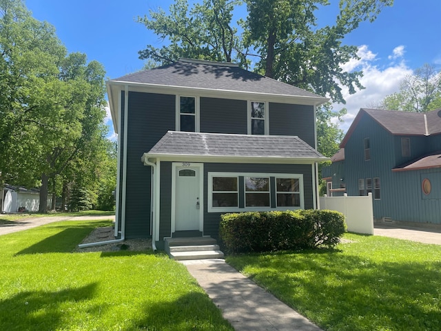 309 4th St, Marshall, MN 56258 - traditional style home featuring roof with shingles