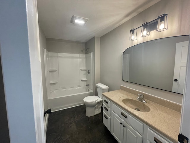 309 4th St, Marshall, MN 56258 - full bath with toilet, vanity, and  shower combination