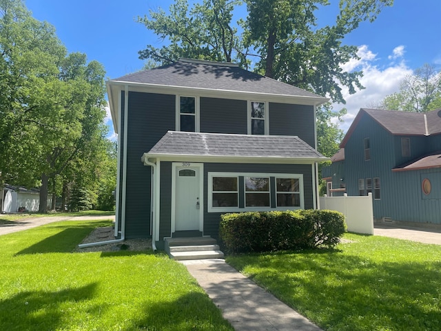 309 4th St, Marshall, MN 56258 - traditional style home featuring roof with shingles