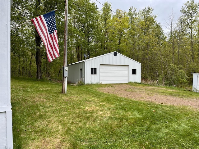 11216 State Highway 27, Beaver Twp, MN 55783 - view of detached garage