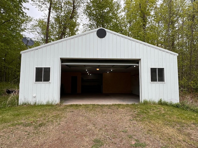 11216 State Highway 27, Beaver Twp, MN 55783 - view of detached garage