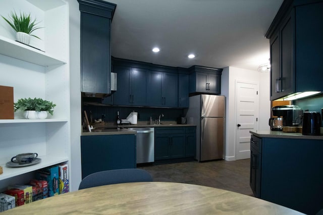 123 Bridge Run Ln Unit B, Lutsen Twp, MN 55612 - kitchen featuring stainless steel appliances and recessed lighting