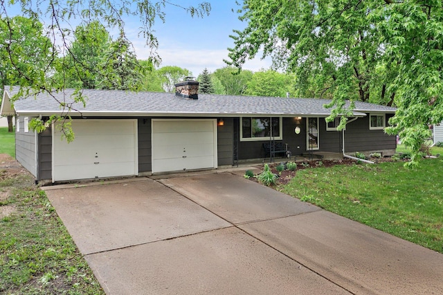 750 Prairie Ave SE, Cokato, MN 55321 - single story home featuring a front lawn, a chimney, and roof with shingles