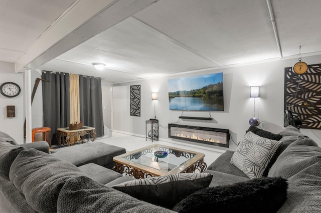 750 Prairie Ave SE, Cokato, MN 55321 - living room with a glass covered fireplace
