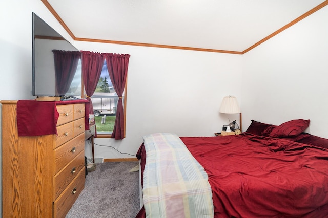 3908 Brian St, Duluth, MN 55803 - carpeted bedroom with ornamental molding and baseboards