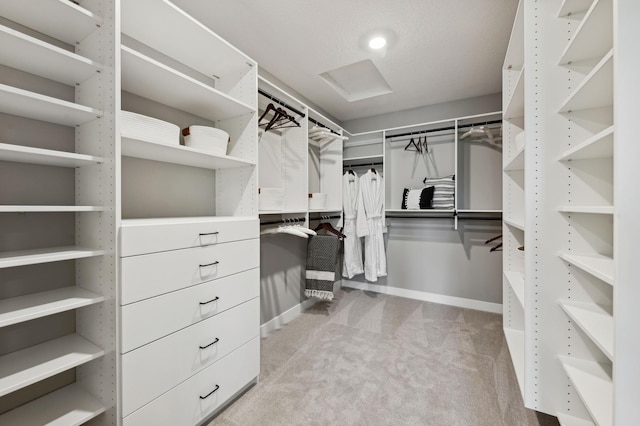 15630 112th St, Dayton, MN 55369 - spacious closet with carpet floors and attic access
