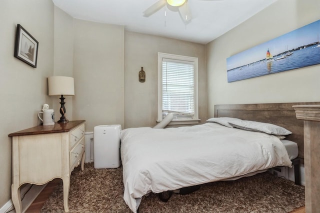 3520 Emerson Ave S Unit 202, Minneapolis, MN 55408 - bedroom featuring ceiling fan