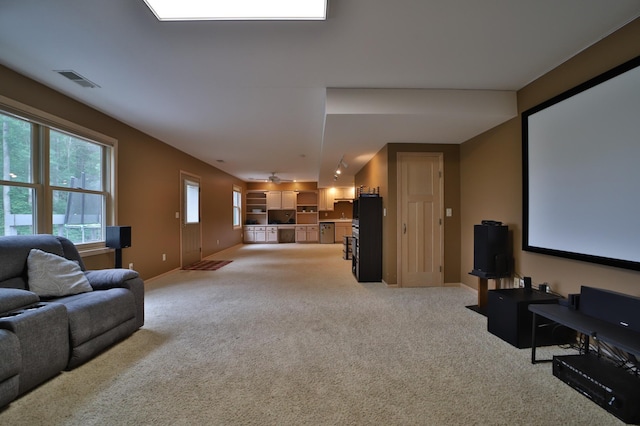 4741 Briarwood Ln, Baxter, MN 56425 - cinema room with light colored carpet