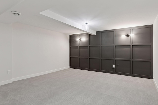 1022 Fairview Ave S, Saint Paul, MN 55116 - unfurnished bedroom with a decorative wall, carpet, and baseboards