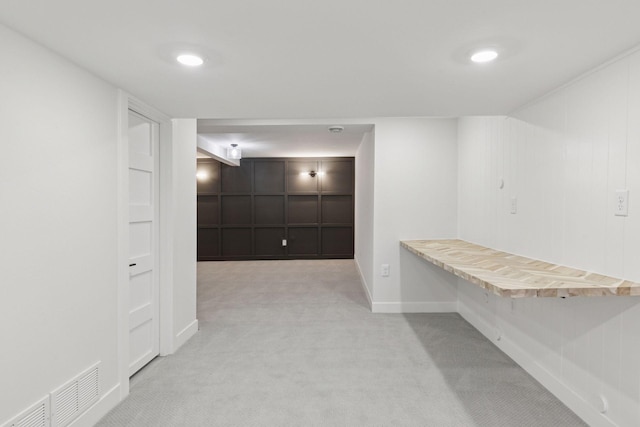 1022 Fairview Ave S, Saint Paul, MN 55116 - corridor featuring carpet flooring and baseboards