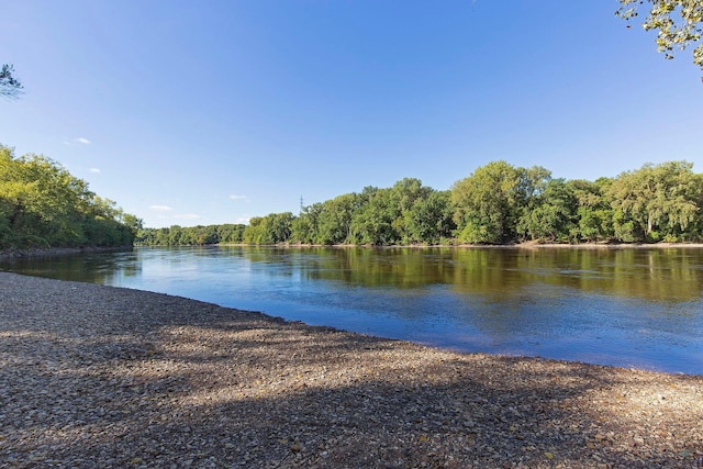 1022 Fairview Ave S, Saint Paul, MN 55116 - water view featuring a heavily wooded area