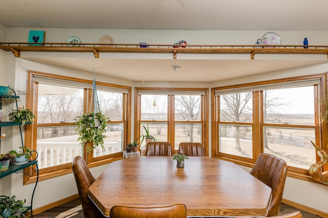 28040 Anchor Rd, Detroit Twp, MN 56501 - dining space with baseboards