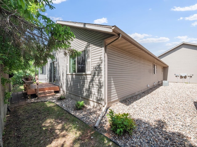 509 Kinkead Dr NW, Alexandria, MN 56308 - view of home's exterior with a deck