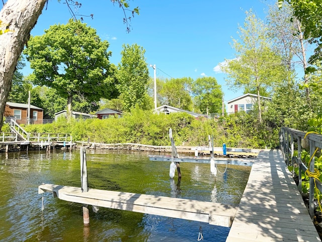 20429 326th Ave Unit 15, Isle, MN 56342 - dock featuring a water view