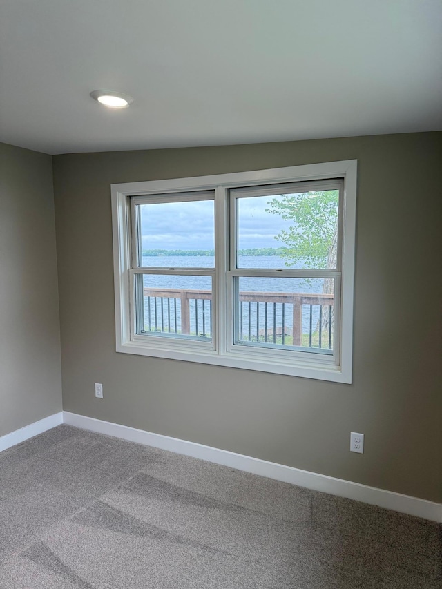 14646 Tradewinds Rd, Lake Eunice Twp, MN 56511 - carpeted empty room with baseboards
