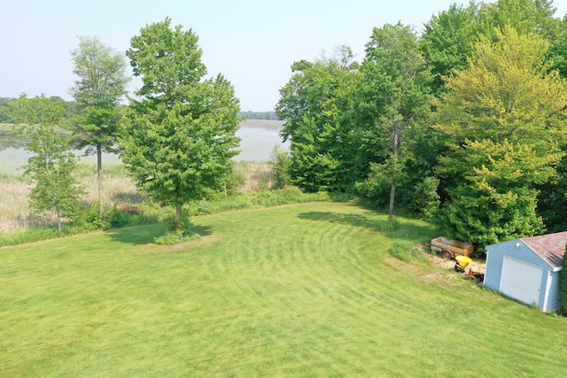 1803 214th Ave NE, East Bethel, MN 55011 - view of green lawn with a water view