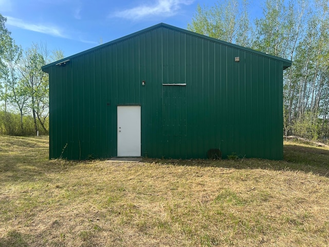 19997 Stockyard Rd, Bagley, MN 56621 - view of outdoor structure with an outbuilding