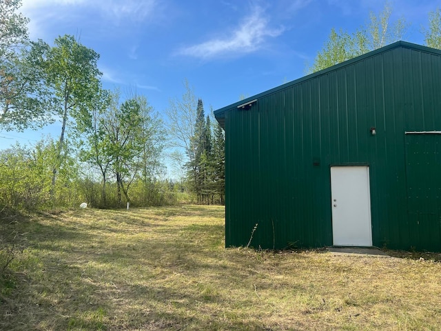 19997 Stockyard Rd, Bagley, MN 56621 - view of outdoor structure with an outbuilding