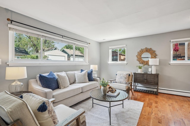 4515 Grand Ave S Unit 1, Minneapolis, MN 55419 - living area with light wood finished floors and baseboards