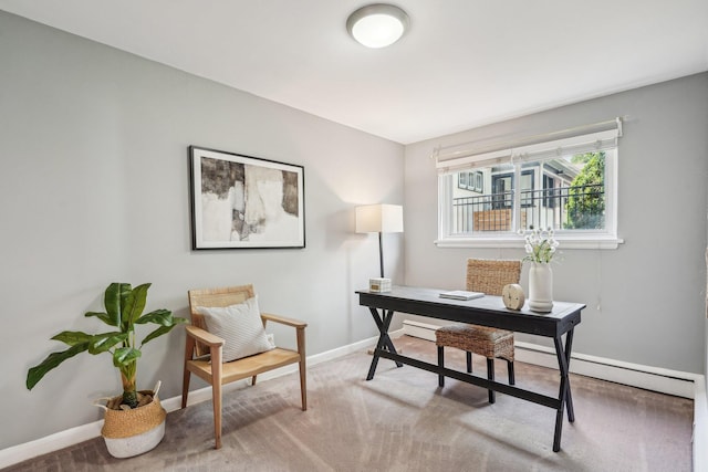 4515 Grand Ave S Unit 1, Minneapolis, MN 55419 - office featuring baseboards and carpet flooring