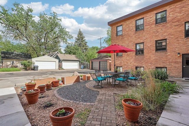 4515 Grand Ave S Unit 1, Minneapolis, MN 55419 - view of patio / terrace with outdoor dining area