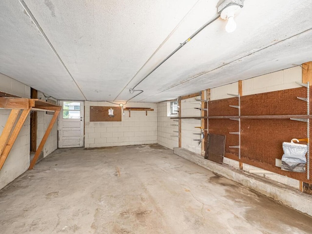 3401 Yukon Ave S, Saint Louis Park, MN 55426 - garage with concrete block wall