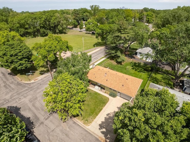 3401 Yukon Ave S, Saint Louis Park, MN 55426 - bird's eye view of a forest