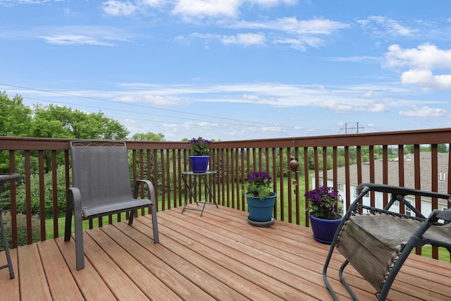 2245 198th St W, Faribault, MN 55021 - view of wooden deck