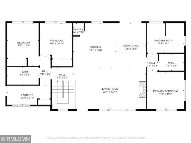 1706 57th Ave, Hammond, WI 54015 - view of property floor plan