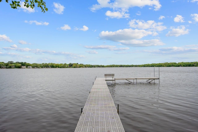22718 Martin Lake Dr NE, Linwood Twp, MN 55092 - dock featuring a water view