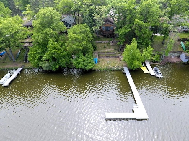 22718 Martin Lake Dr NE, Linwood Twp, MN 55092 - dock with a water view