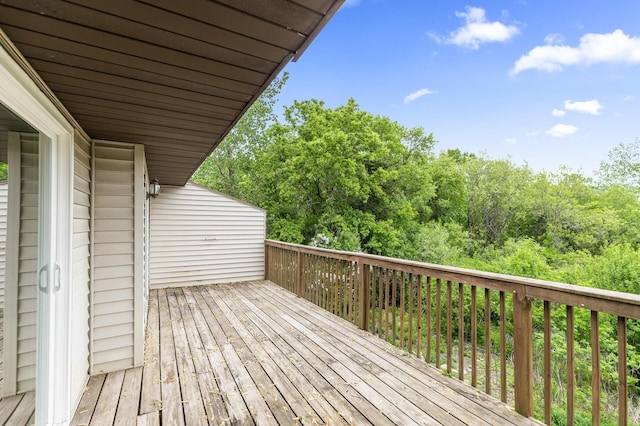 6007 Covington Ter, Minnetonka, MN 55345 - view of wooden deck
