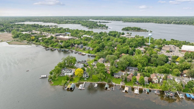 2452 Black Lake Rd, Spring Park, MN 55384 - drone / aerial view of a large body of water