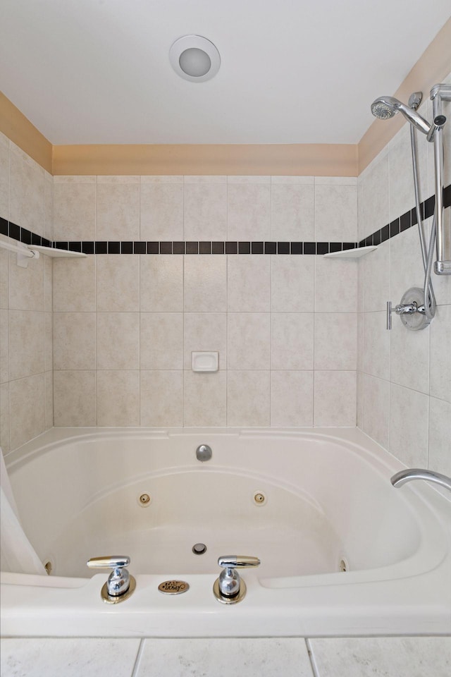 2452 Black Lake Rd, Spring Park, MN 55384 - bathroom with a whirlpool tub and a shower