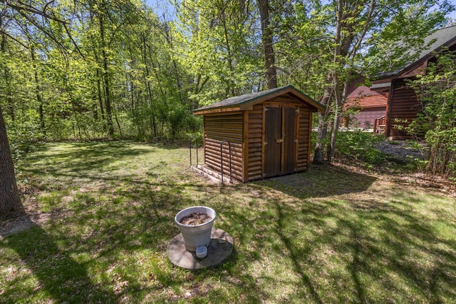 14464 Grouse Ln, Fifty Lakes, MN 56448 - view of shed