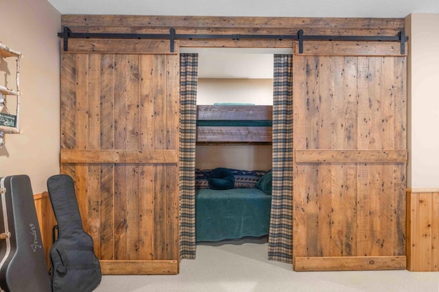 14464 Grouse Ln, Fifty Lakes, MN 56448 - detailed view of a barn door