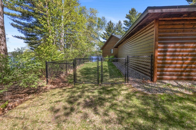 14464 Grouse Ln, Fifty Lakes, MN 56448 - view of yard with a gate
