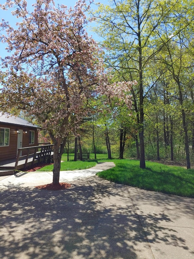 3245 Laketown Rd, Sturgeon Lake, MN 55783 - view of property's community with a lawn