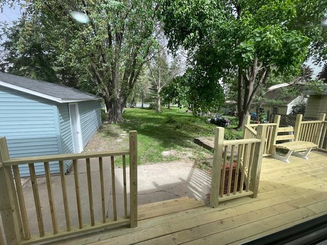 view of deck