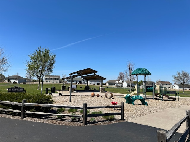 view of community play area