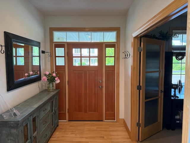 2907 Cougar Path NW, Prior Lake, MN 55372 - foyer entrance featuring light wood finished floors