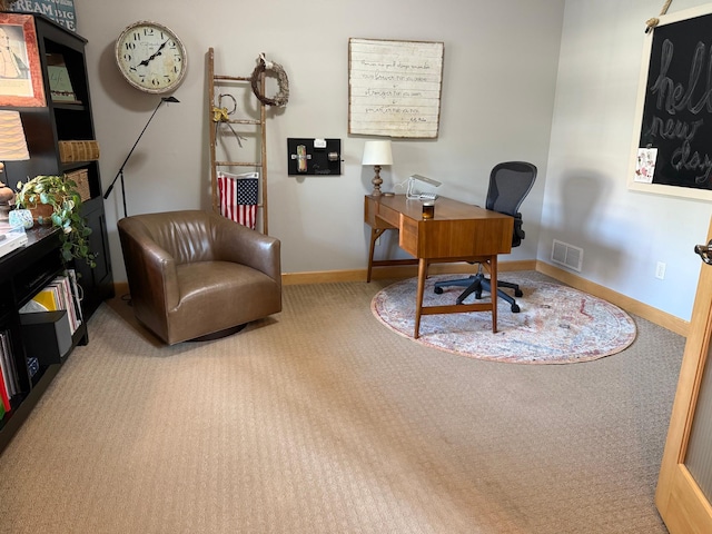 2907 Cougar Path NW, Prior Lake, MN 55372 - carpeted home office featuring baseboards