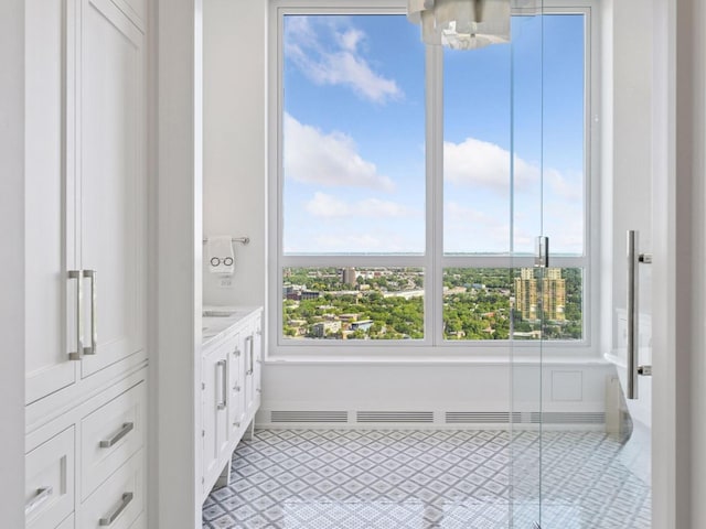 1111 River Pkwy Unit 33A, Minneapolis, MN 55415 - bathroom featuring healthy amount of natural light and vanity
